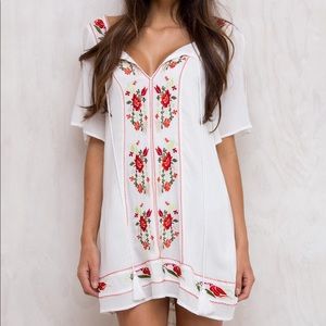 Princess Polly Mama Soul Embroidered Dress